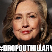 #DropOutHillary #DropOutHillary