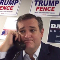 Sad Ted Cruz