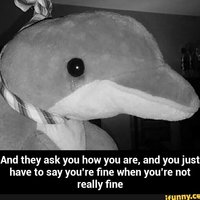 "They Ask You How You Are and You Say That You're Fine"