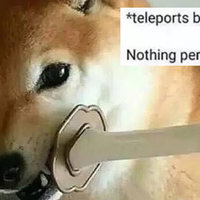shiba inu dog holding a sword in its mouth 