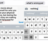 "What's Wrong?" "Nothing"