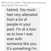 DM'd An Ex In Paris DM'd An Ex In Paris