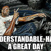 Understandable Have a Nice Day meme.