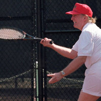 Donald Trump's Tennis Photo Donald Trump's Tennis Photo