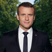 Emmanuel Macron's Official Portrait Photoshop Battle
