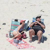 chris christie beach meme