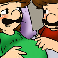 Pregnant Luigi Pregnant Luigi