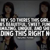 The Girl Reading This