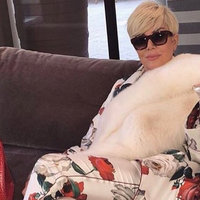 Platinum Blonde Kris Jenner