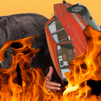 Car Fiery and the Average Bear