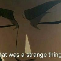 Sorry, That Was a Strange Thing to Ask Anime character with their eyes closed