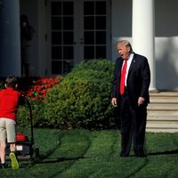 Trump Yelling at Lawn-mowing Boy