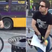 Proud Patriot Sign Rip FAIL