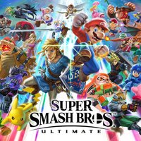 Super Smash Brothers Ultimate Super Smash Bros. Ultimate characters Link, Pikachu, Yoshi, Mario, Kirby, Mega Man, Animal Crossing villager, Cloud Strife, Sonic the Hedgehog, Solid Snake, Samus