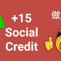China's Social Credit System / +15 Social Credit China's Social Credit System / +15 Social Credit