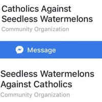Catholics vs. Seedless Watermelons