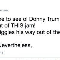 I'd Like to See Ol Donny Trump Wriggle His Way Out of THIS Jam!