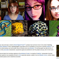 Aposematic Hair Color