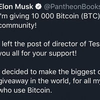 Fake Elon Musk BitCoin Scam