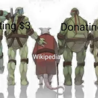Giving Wikipedia 3 Dollars Giving Wikipedia 3 Dollars