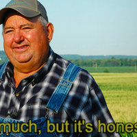 But It's Honest Work But It's Honest Work meme picturing dave brandt farmer.