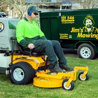 Jim's Mowing Logo