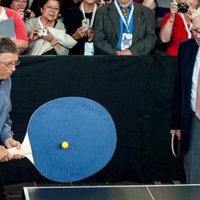 Bill Gates' Giant Ping Pong Paddle