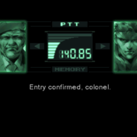 Metal Gear Codec Screen Metal Gear Codec Screen