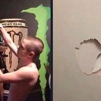 Kyle Punches Drywall