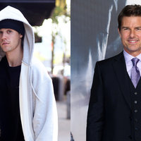 Justin Bieber Challenges Tom Cruise to a Fight Justin Bieber Challenges Tom Cruise to a Fight