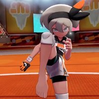 Gym Leader Bea ready for a right-KICK with her bare feet