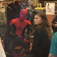 Spider-Man Explaining to Zendaya