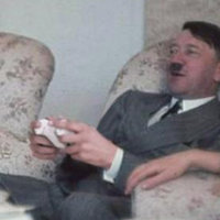 Hitler Playing Xbox Hitler Playing Xbox