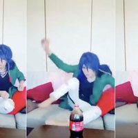 Ramramramp Stopping Soda Explosion With Mouth