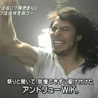 Andrew W.K. Rushing into The Party