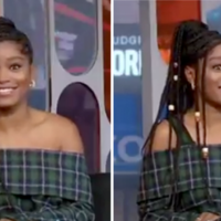 Keke Palmer's Reaction to Mike Johnson