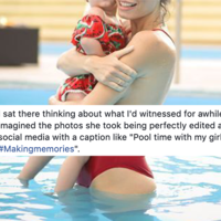 Instagram Perfect Pool Mom