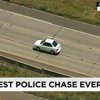 World's Slowest Car Chase