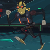 Oh Boy, Here I Go Killing Again Krombopulos Michael walking with purpose