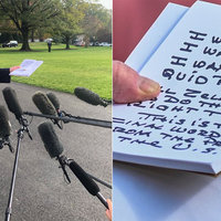 Donald Trump's "I Want Nothing" Note