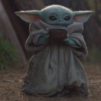 Baby Yoda Drinking Soup Baby Yoda Drinking Soup