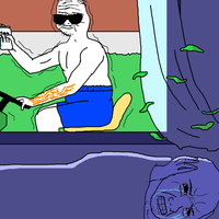 Wojak Trying to Sleep