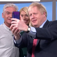 Boris Johnson's "This Morning" Selfie