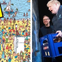 Boris Johnson Hides In a Fridge