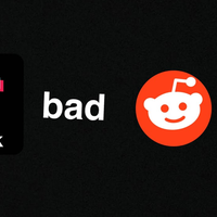 TikTok logo Reddit logo