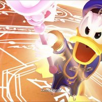 Zettaflare Moment in Kingdom Hearts III where Donald Duck uses the most powerful magic in Square Enix history.