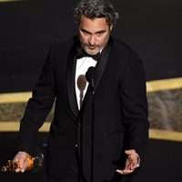 Joaquin Phoenix's Milk Speech Joaquin Phoenix acceptance speech 2020 academy awards best actor