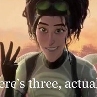 There's Three Actually Meme Template | Doctor Olivia Octopus Into the Spider-verse quote holding up three fingers