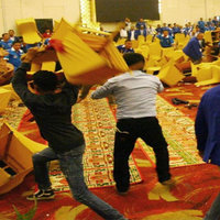 Indonesian Party Congress Riot