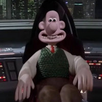 two-panel image from star wars episode iii revenge of the sith featuring mace windu confronting senator shiv palpatine except wallace replaces palpatine